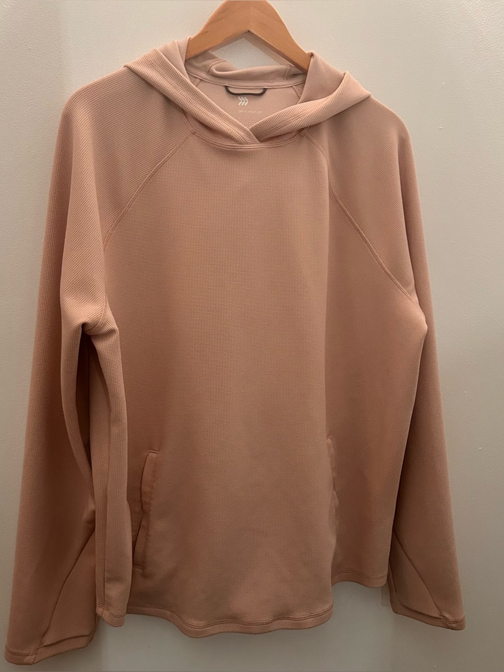 all in motion Men's Hooded Zip-Up Sweater - Blush Pink